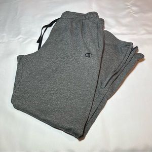 Men's Champion Solid Grey Sweatpants